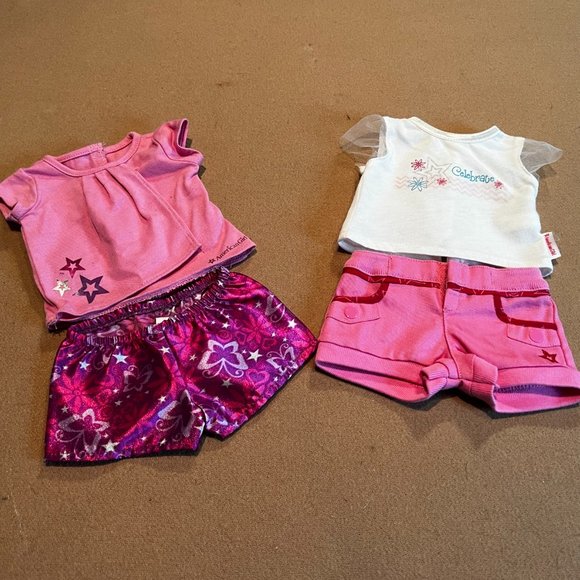 American Girl Other - American Girl Pajama Set and Summer Shorts Set